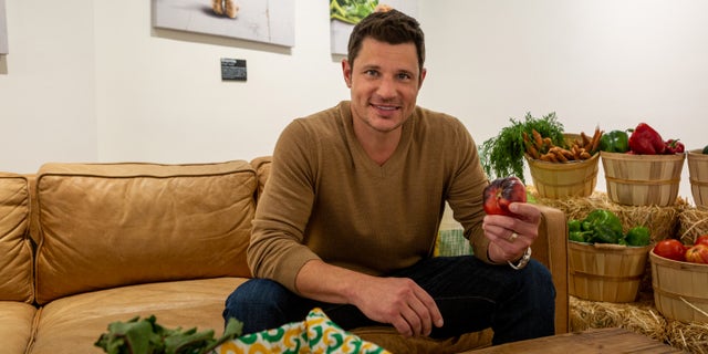 Nick Lachey is working with Subway's Feeding America to provide fresh vegetables for local food banks and pantries.