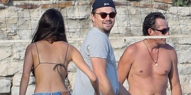 The couple was spotted playing volleyball with April Love Geary and other friends at the beach.