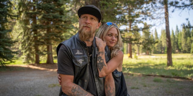 The newlyweds are enjoying married life and hope that Reid, who still has a wound vacuum attached to his arm, will soon be ready to climb back on to a bike.
