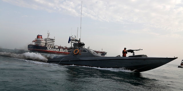 The captain of the Iran-held Stena Impero has been asked to let seven of the ship's 23 crew members return to their country. (Hasan Shirvani/Mizan News Agency via AP, File)