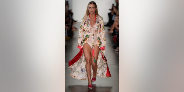 Teddi Mellencamp Arroyave walks at the Kyle & Shahida Runway during New York Fashion Week at Pier 59 Studios on September 8, 2019 in New York City.