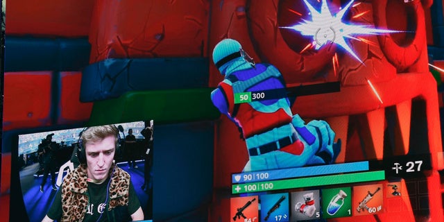 Turner Ellis Tenney, also known as "Tfue," attends the final of the Solo competition at the 2019 Fortnite World Cup on July 28, 2019 inside Arthur Ashe Stadium in New York City.