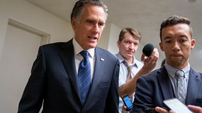 Image result for CPAC declares Mitt Romney 'NOT invited' after Senate impeachment witness vote"