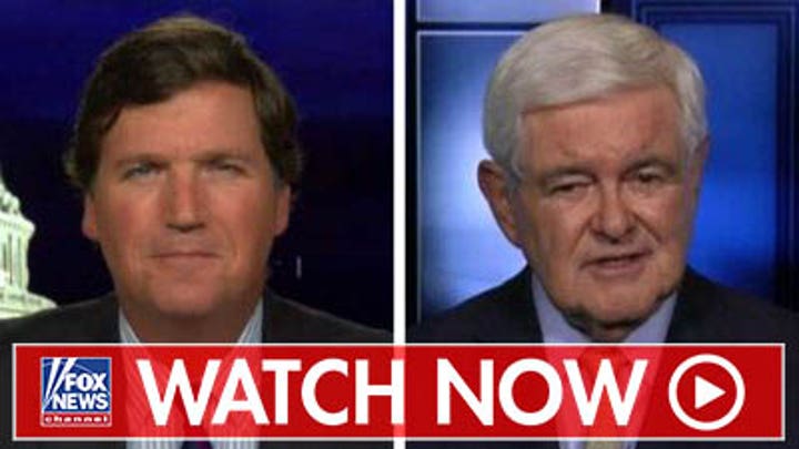 Newt Gingrich reacts to Pelosi's impeachment push