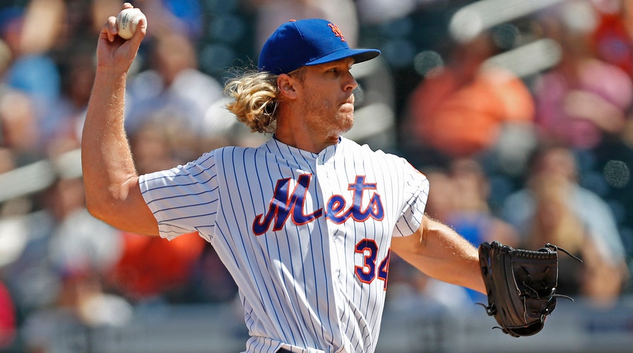 New York Mets' Noah Syndergaard fumes over having to throw to