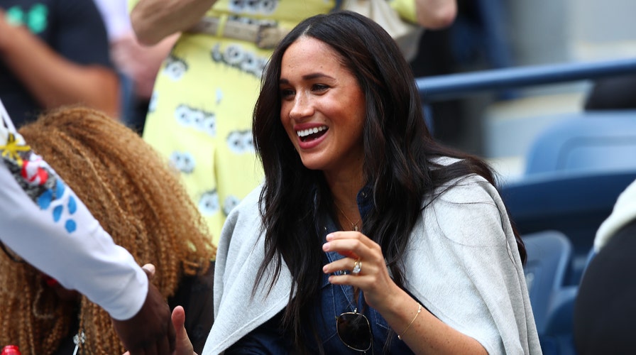 Meghan Markle hops on a NYC-bound flight to support Serena Williams’ quest for historic championship