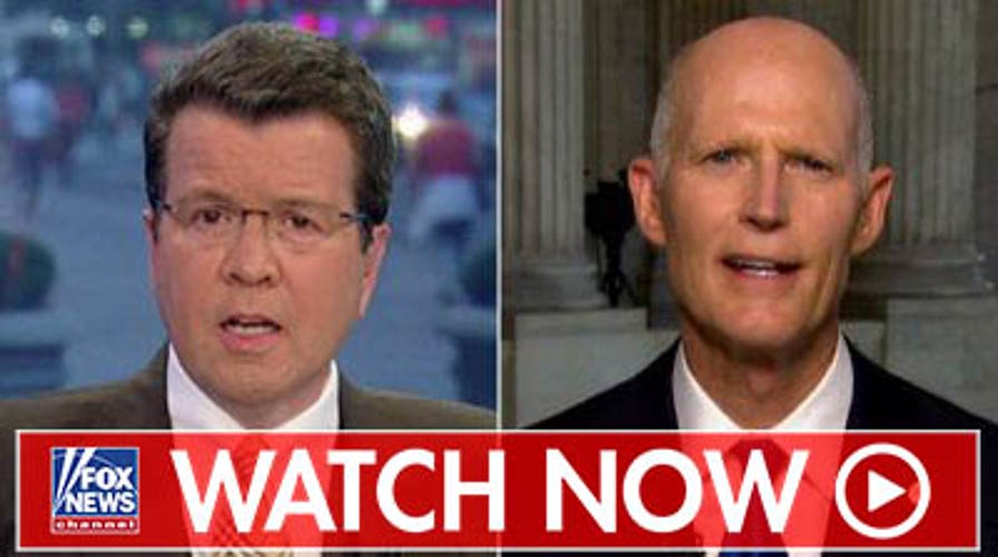 Rick Scott blasts Democrats over impeachment, inaction on budget