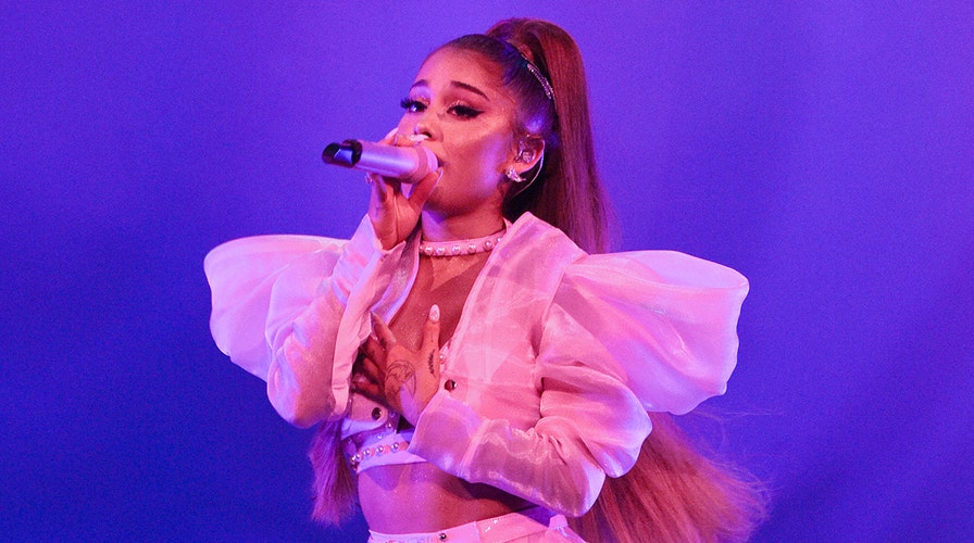 Ariana Grande looks glam in a $9,200 coat after being forced to cancel  shows due to sinus infection