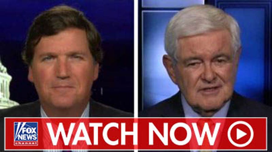 Newt Gingrich reacts to Pelosi's impeachment push
