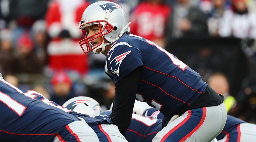 patriots game worn helmet