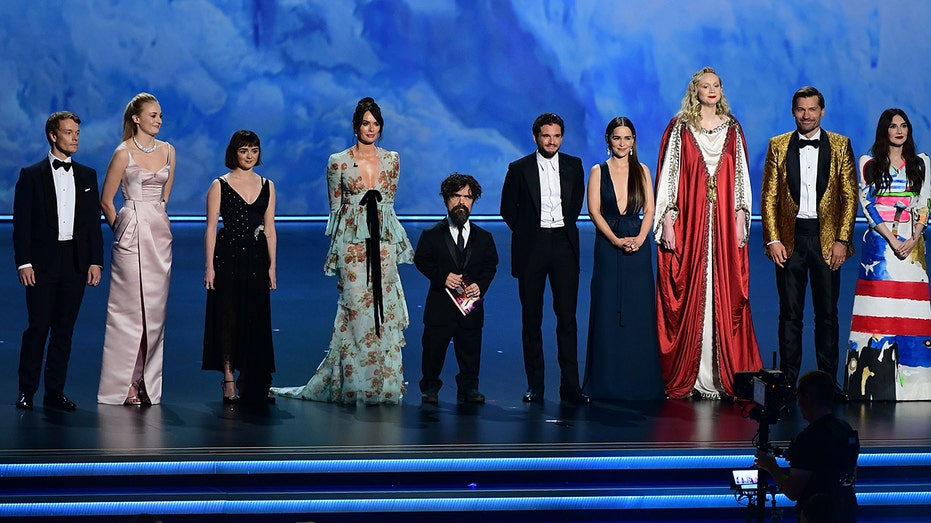 Game of Thrones' cast says goodbye on 2019 Emmy Awards purple carpet -  National