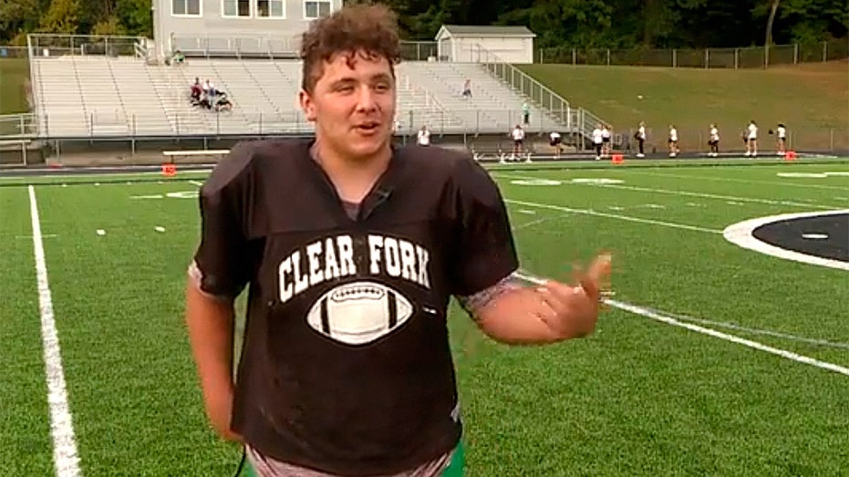 Clear Fork High School football player saves neighbor's life by lifting car
