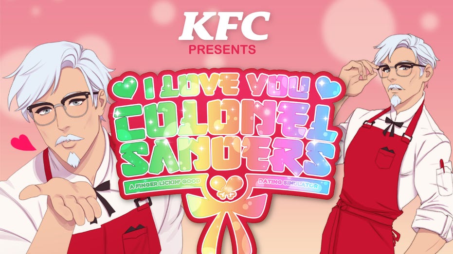 Kfc Launches Romantic Colonel Sanders Video Game Fox News 