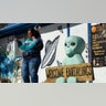 Little A'Le'Inn owner Connie West speaks on the phone outside of the bar and restaurant, Wednesday, Sept. 18, 2019, in Rachel, Nev. West was preparing for an event spawned from the "Storm Area 51" internet hoax. (AP Photo/John Locher)