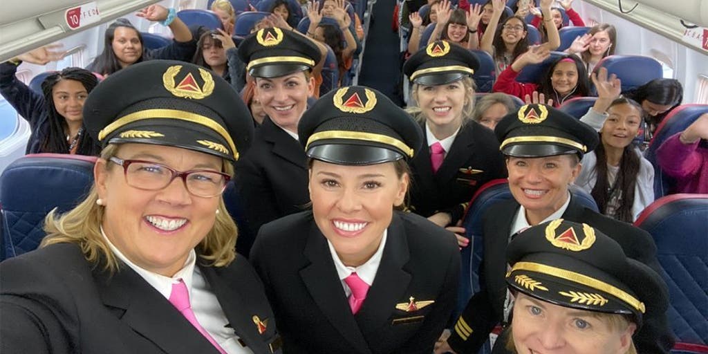 Delta flies 120 girls to NASA with all-women crew to celebrate Girls in Aviation Day