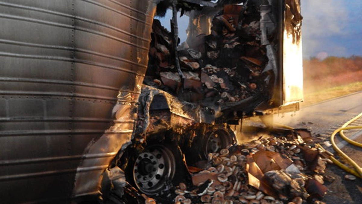 It's unclear what kind or what brand of frozen bagels were among the 38,000 pounds that perished Sunday night.