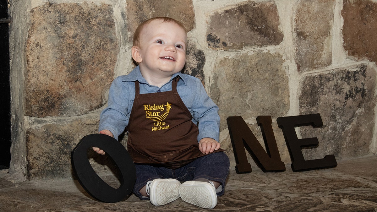 Little Michael Magnotta made his Cracker Barrel debut last month in New Jersey as an early celebration for his first birthday