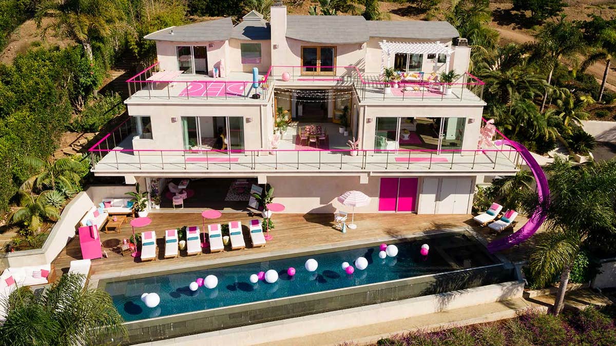 “From her hobby room and personal cinema, to the infinity pool and outdoor meditation zone, every corner of the house reflects Barbie’s lifetime as a role model to young women everywhere,” reads a press release shared by Airbnb.