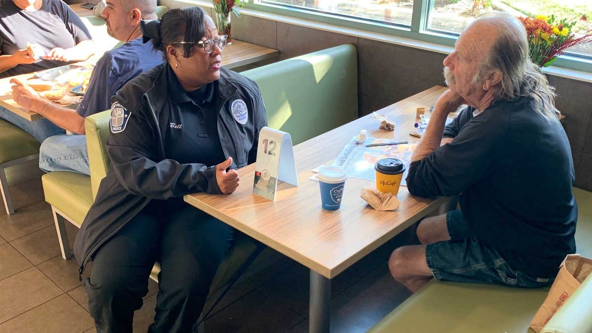 “People can talk about whatever they want and get to know officers, who in turn get to know the citizens they serve,” retired police Sgt. Chris Cognac, the co-founder of Coffee With a Cop, told Fox News.<br>