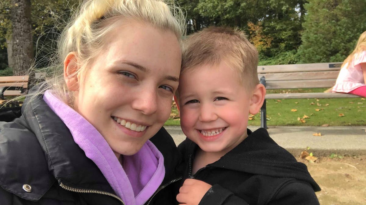 “He is my child. He is not ‘weak’ or less than for showing emotion and needing me," the mom wrote on Instagram.<br>