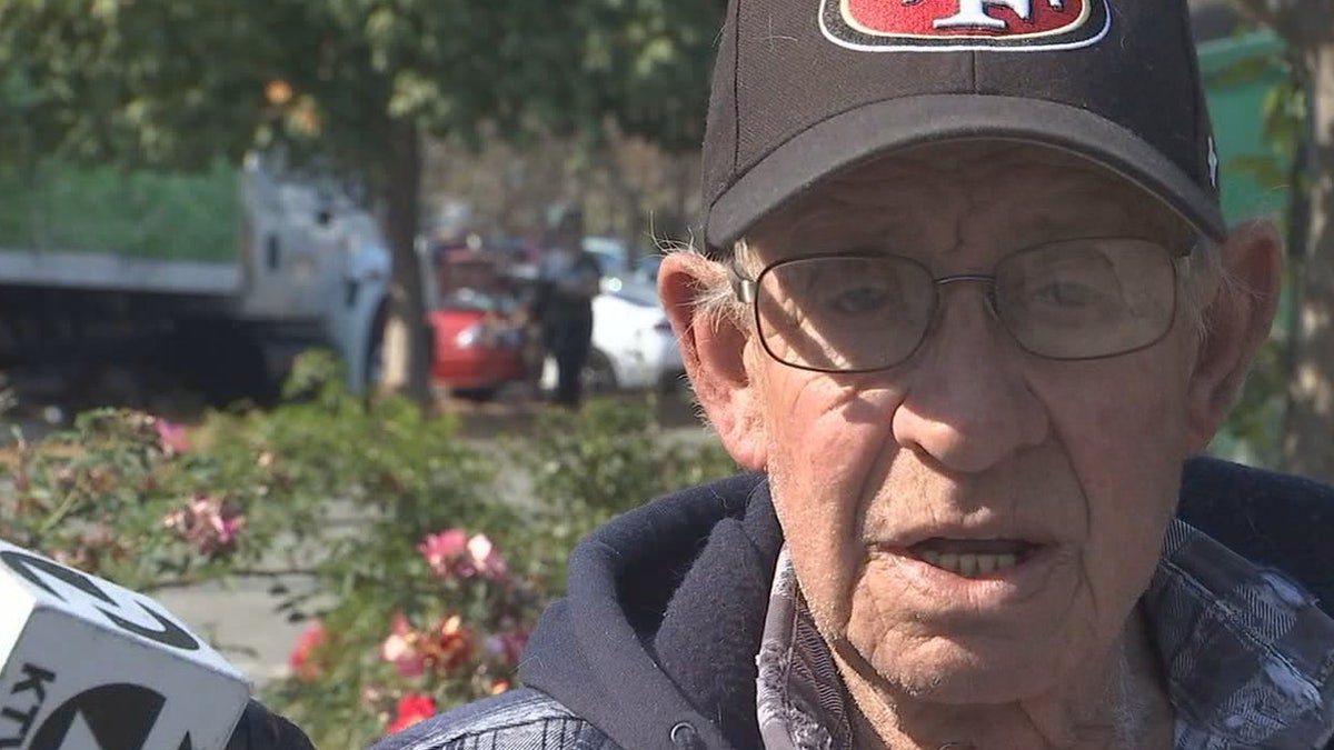 George Wiget, who evacuated his home in Bodega Bay, Calif. due to wildfire risk and power outages, said he would leave California "tomorrow" if he had enough money to do so.