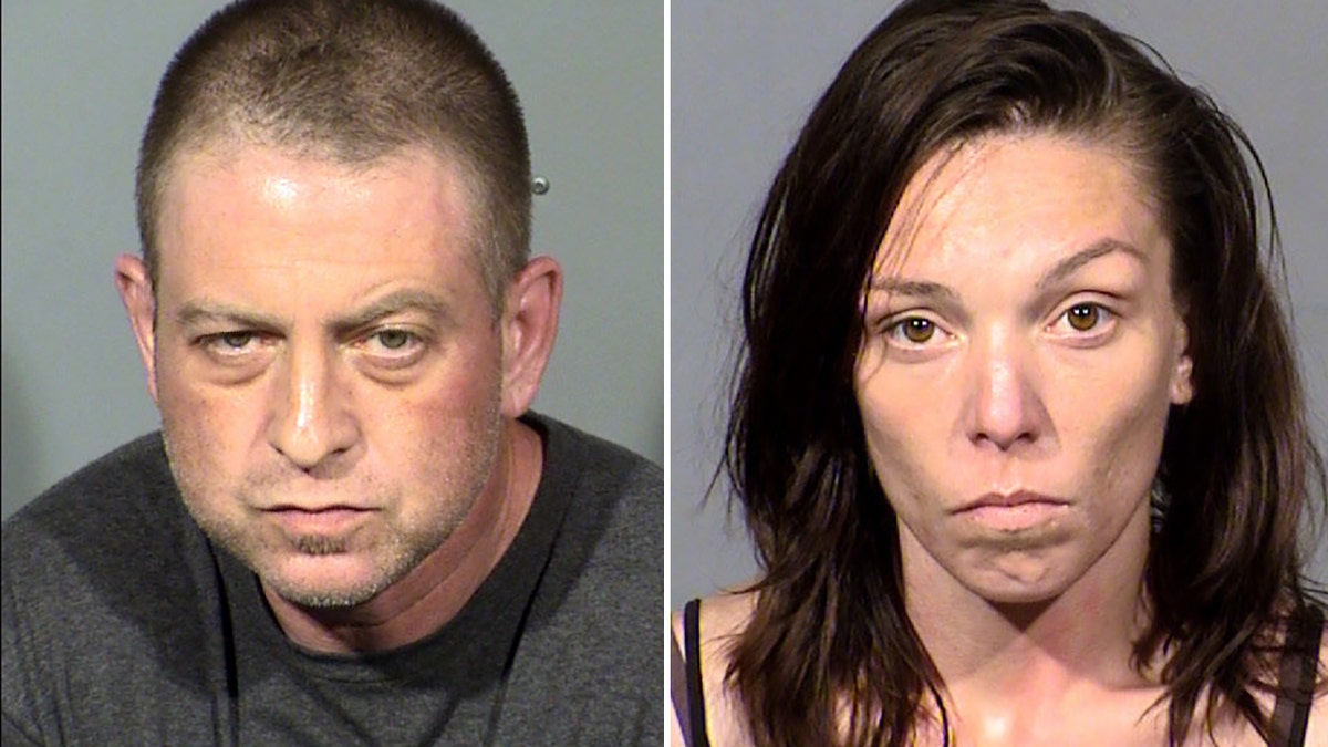 Prestipino and Mort were arrested on Friday after a missing woman's body was discovered in the desert, police said.