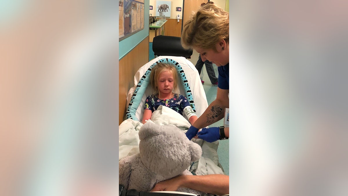 Gabriella Bondi had been complaining of an itchy rash, which quickly progressed to cover her whole body and caused her hair to fall out, her mother said.