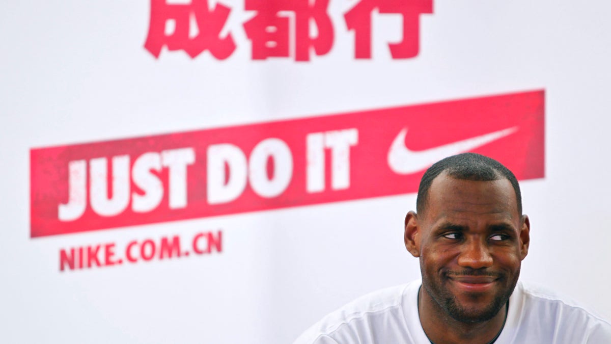 LeBron James Visits Chengdu