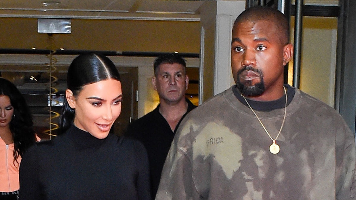 NEW YORK, NY - MAY 07: Kanye West and Kim Kardashian are seen outside the mark hotel on May 7, 2019 in New York City. (Photo by Raymond Hall/GC Images)