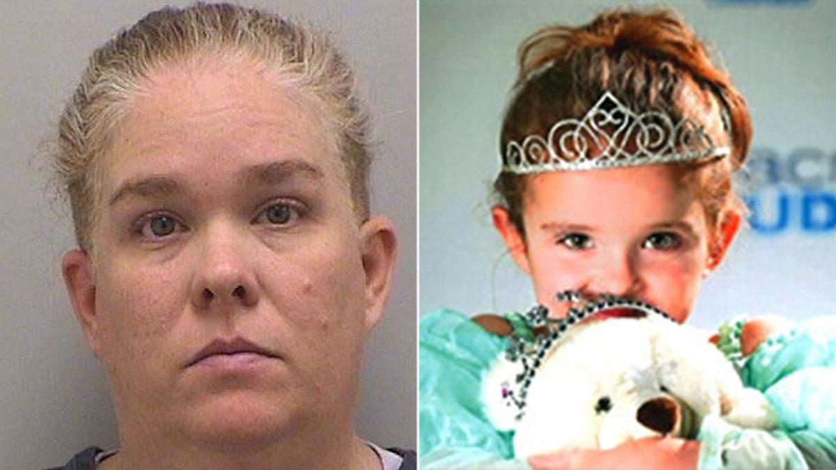 Kelly Renee Turner, 41, was charged with murdering her daughter Olivia Gant, 7.
