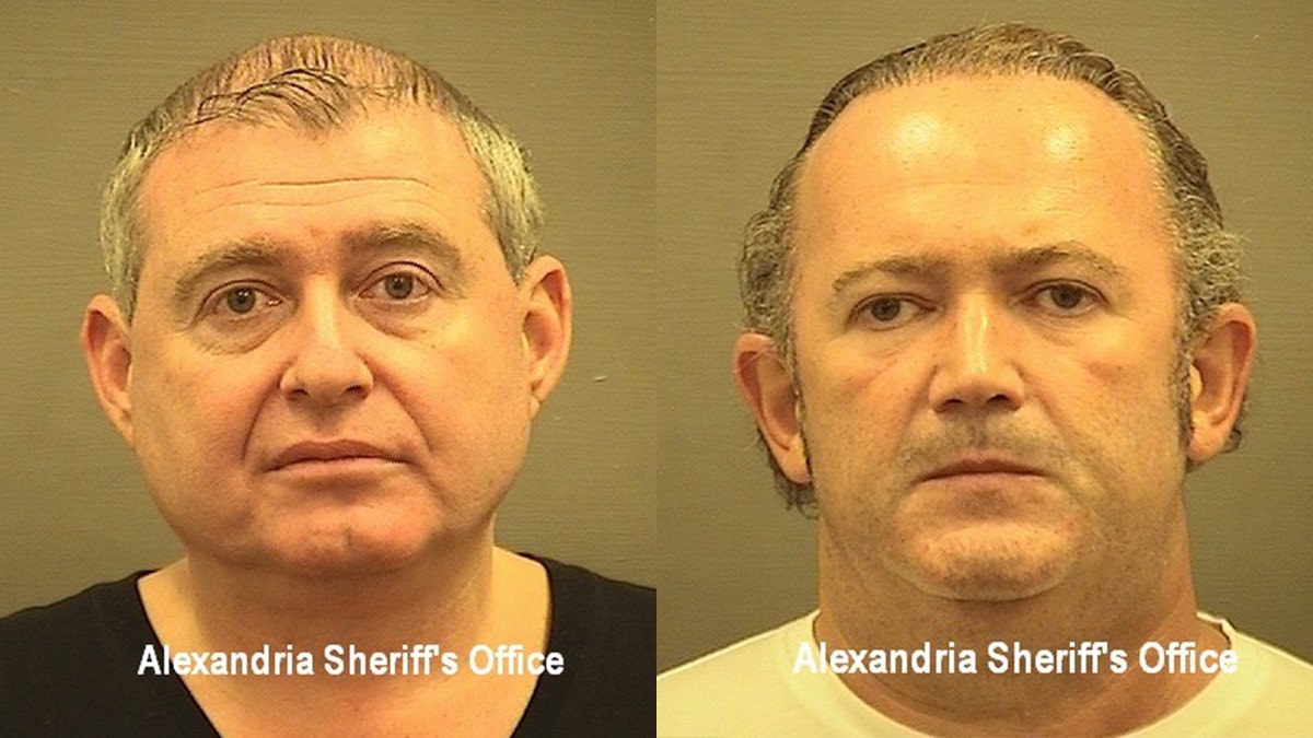 Lev Parnas (left) and Igor Fruman (right) are accused of using a limited liability company to make political contributions related to American elections. (Courtesy of Alexandria Sheriff's office)