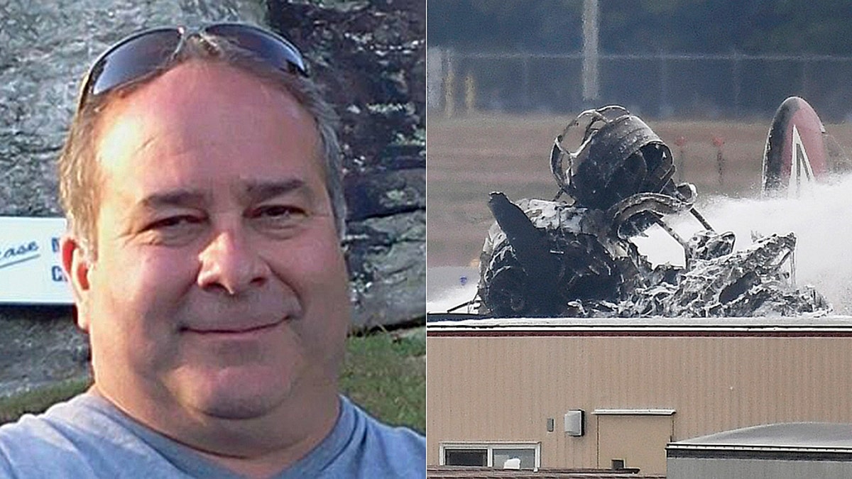 Robert Riddell was among the seven people killed in the crash on Wednesday, according to his wife.