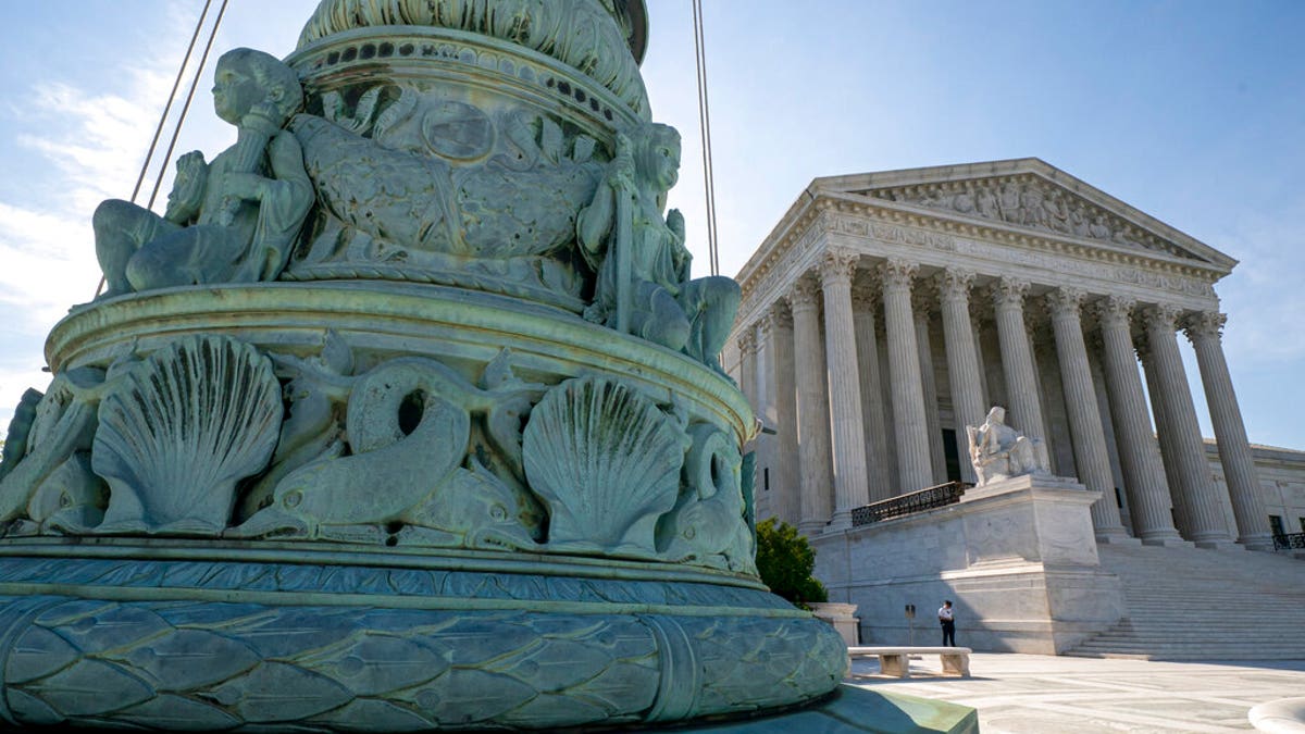 The Supreme Court is seen in Washington. Abortion rights is one issue for the Supreme Court to tackle.