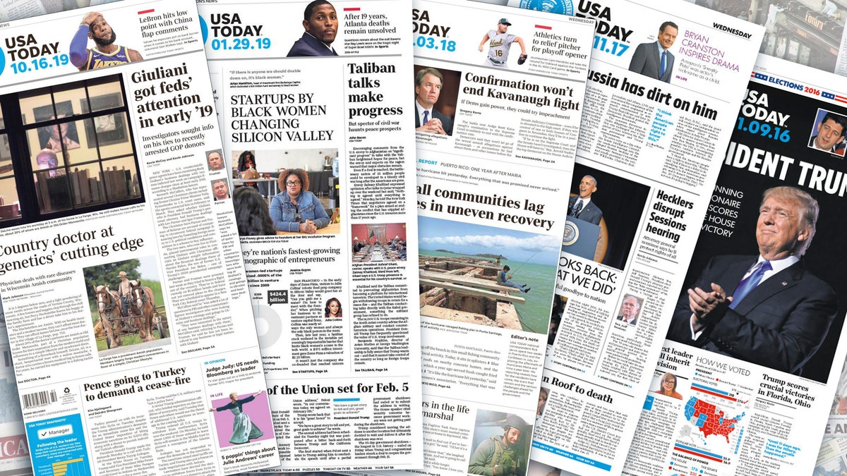 Usa Today newspapers