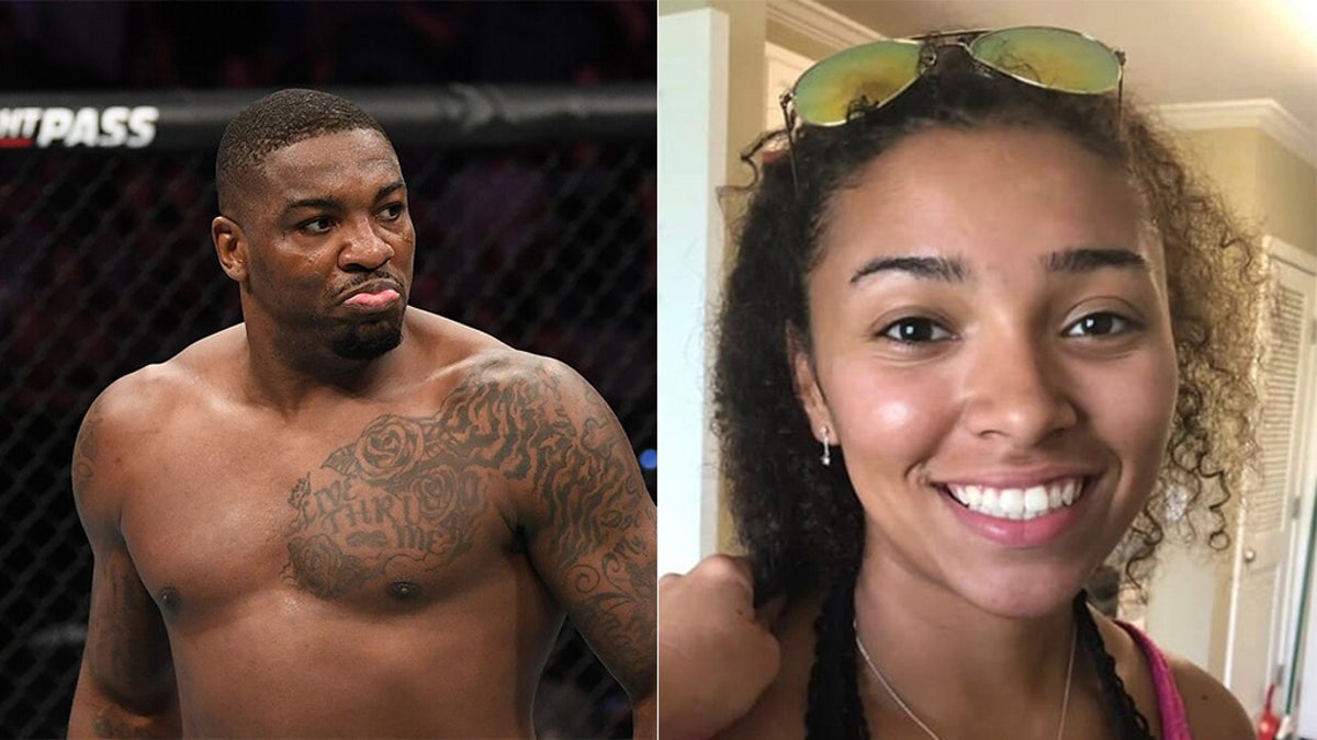 Aniah Haley Blanchard is the stepdaughter of UFC fighter Walt Harris. (Getty / AP)