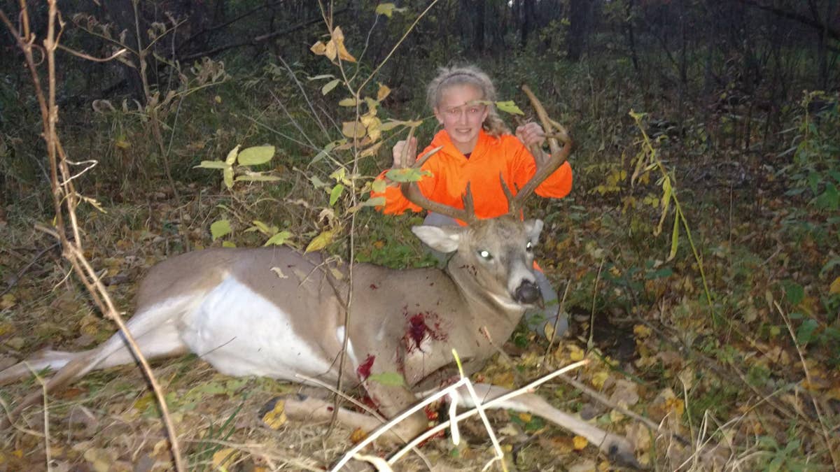 “It was my first deer and my first time going out hunting with me shooting," Lilly said