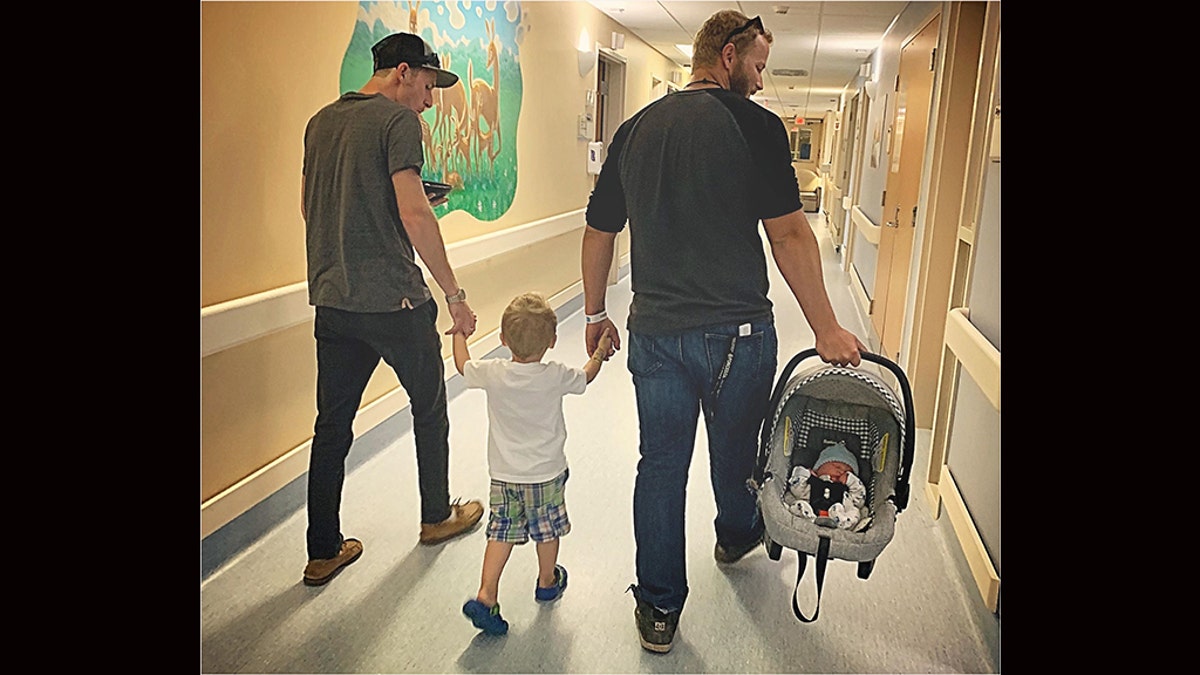 Two months ago, Madison Holley and fiancé Cody Pietz welcomed their first child, a baby boy named Waylon. The new mom, who shares son Cade, 3, with her former partner Tyler Mcilveen, quietly took a photo from behind as her toddler happily walked hand-in-hand with his father and Pietz.