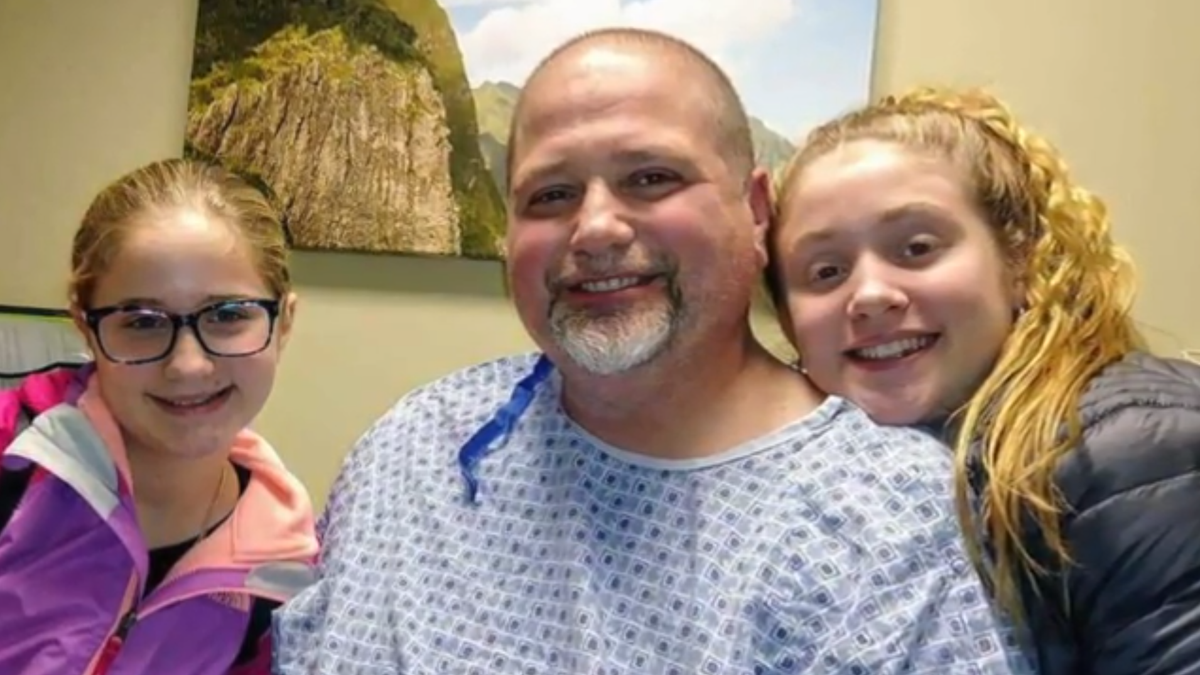 Daniel DiNardo was first diagnosed with breast cancer in 2015.