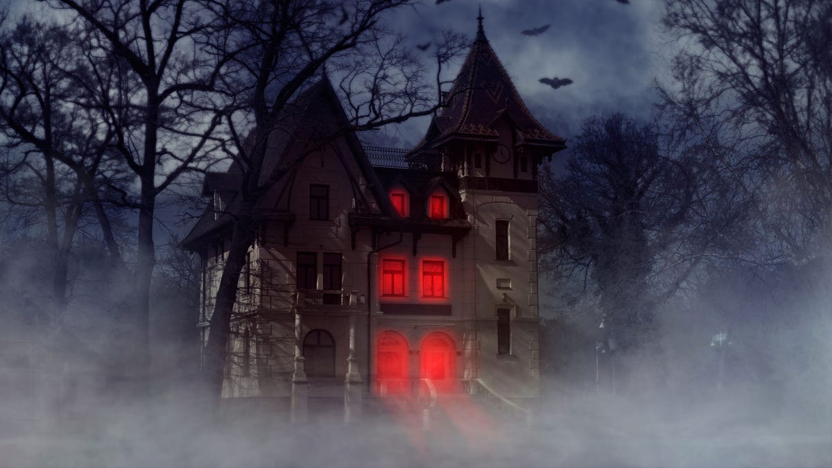 Haunted Halloween house