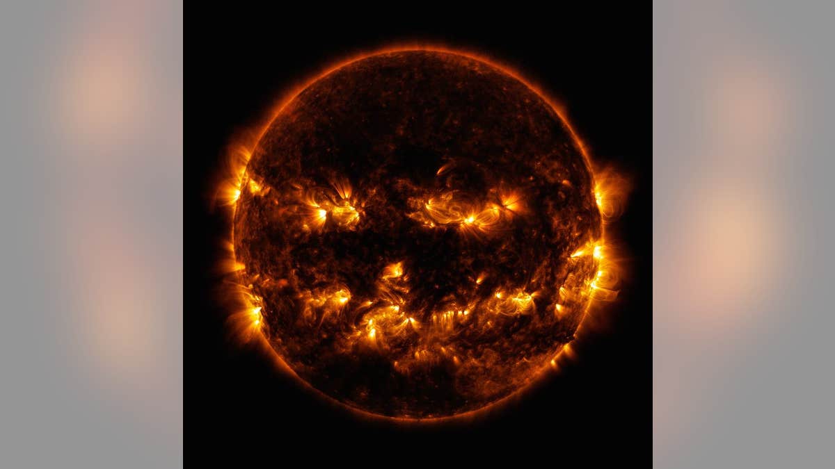 NASA took a photo of the sun in 2014.