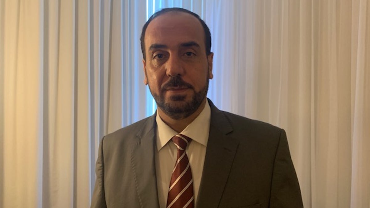 Nasr Al-Hariri, president of the Syrian Negotiation Commission (SNC)
