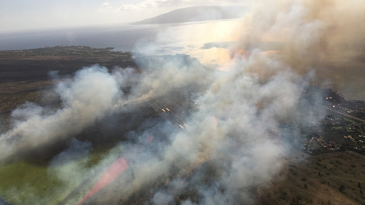 An airport in Hawaii reopened early this morning after a brush fire tore through at least 964 acres of land yesterday, prompting officials to close and evacuate the air hub on Tuesday afternoon.