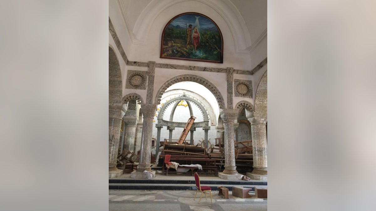 A church destroyed by ISIS, Iraq 2016 (Fox News)