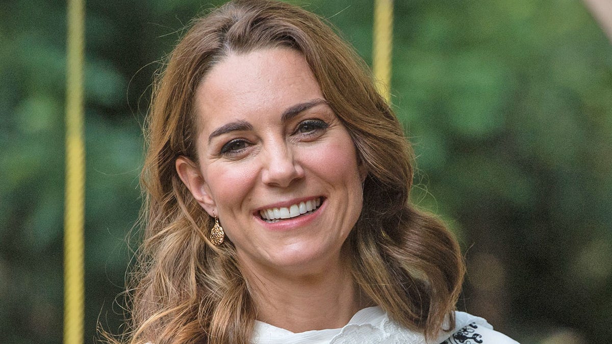 LAHORE, PAKISTAN - OCTOBER 18: Catherine, Duchess of Cambridge visits SOS Children’s Village, a charitable organisation in the heart of the city, on October 18, 2019 in Lahore, Pakistan. (Photo by Samir Hussein/WireImage)