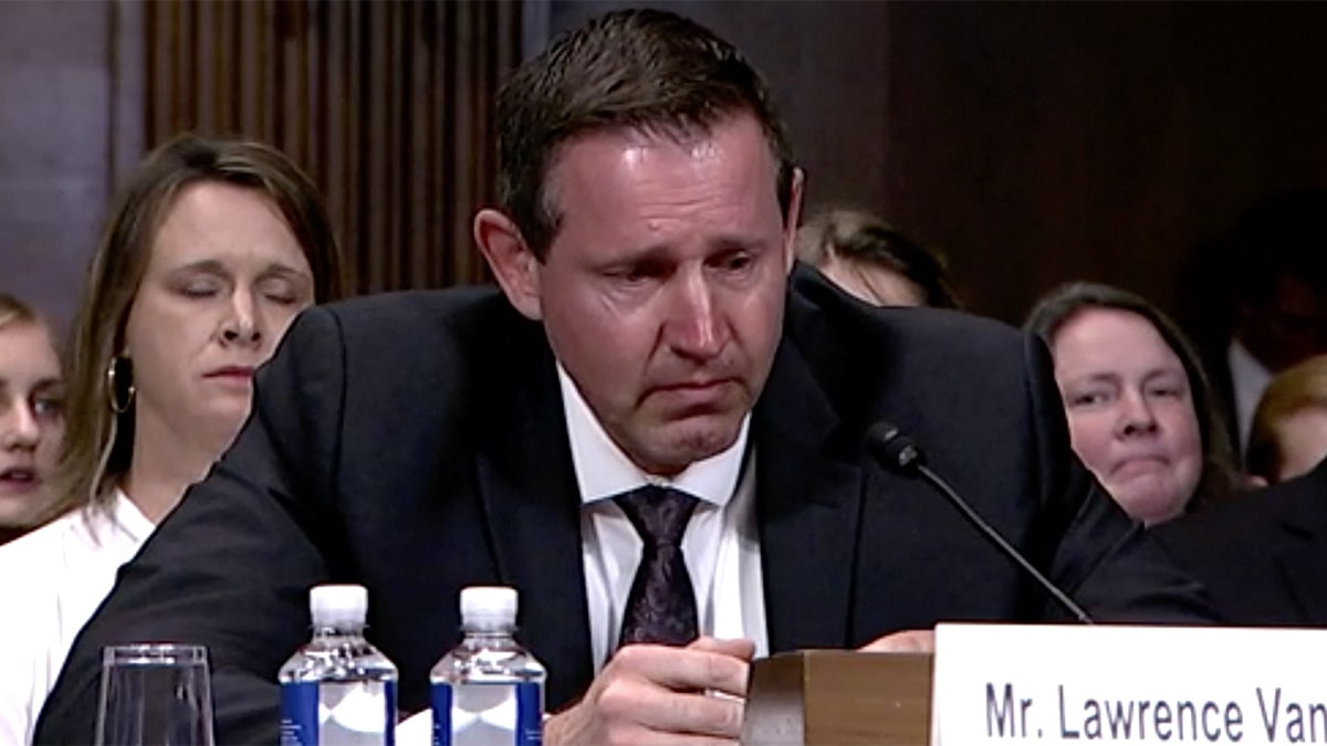 Judicial nominee Lawrence VanDyke broke down in tears during Wednesday's confirmation hearing. 