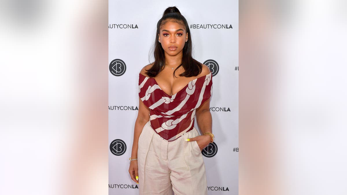 Lori Harvey attends Beautycon Los Angeles 2019 Pink Carpet at Los Angeles Convention Center on August 11, 2019.