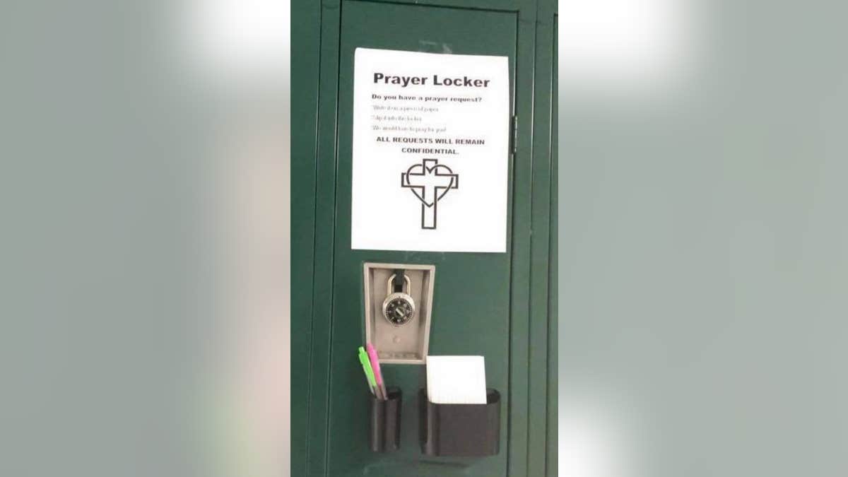 Emily Chaney, a sophomore at East Ridge High School, will no longer be able to carry on the "prayer locker" tradition she started so students could submit anonymous prayer requests after the Americans United for the Separation of Church and State complained.