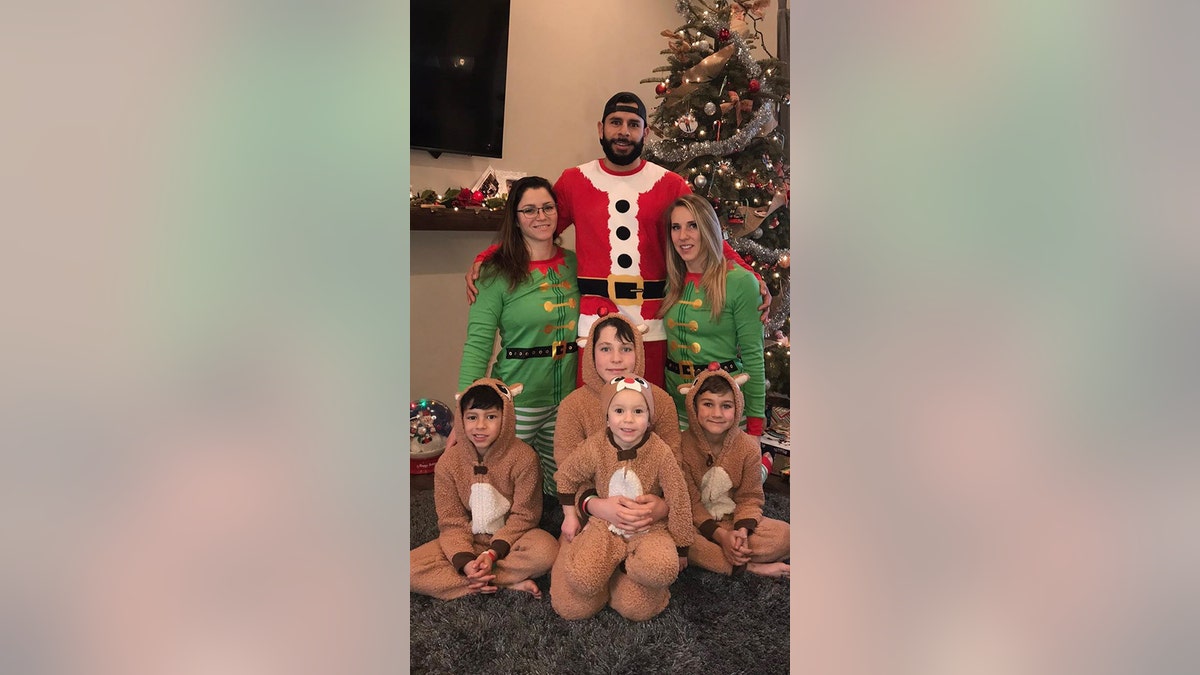 Kimberlee Slagle and her sons Keagan, 11, and Kymper, 7, moved into the Barillas’ Kennewick home in June 2017, which they share with the couple's children Carson, 9 and Paige, 4.