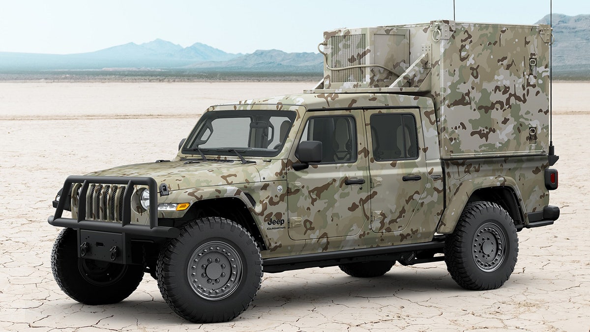 The Gladiator XMT has been envisioned as a command and control vehicle.