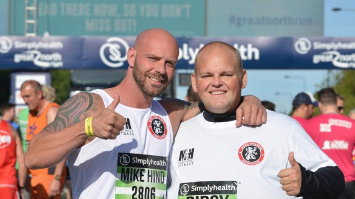 Since turning his life around, 28-year-old Dibsy has fought in a charity boxing match and climbed Scotland's Ben Nevis mountain. Along with Hind, his trainer, Dibsy also took on the Great North Run half-marathon in North East England.